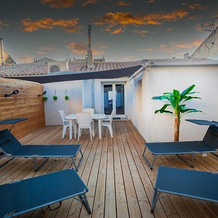 Superbe Appartement A 2 Pas Des Halles, Climatise, Terrasse, Garage Narbonne Exterior foto
