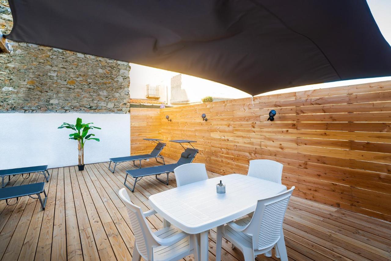 Superbe Appartement A 2 Pas Des Halles, Climatise, Terrasse, Garage Narbonne Exterior foto
